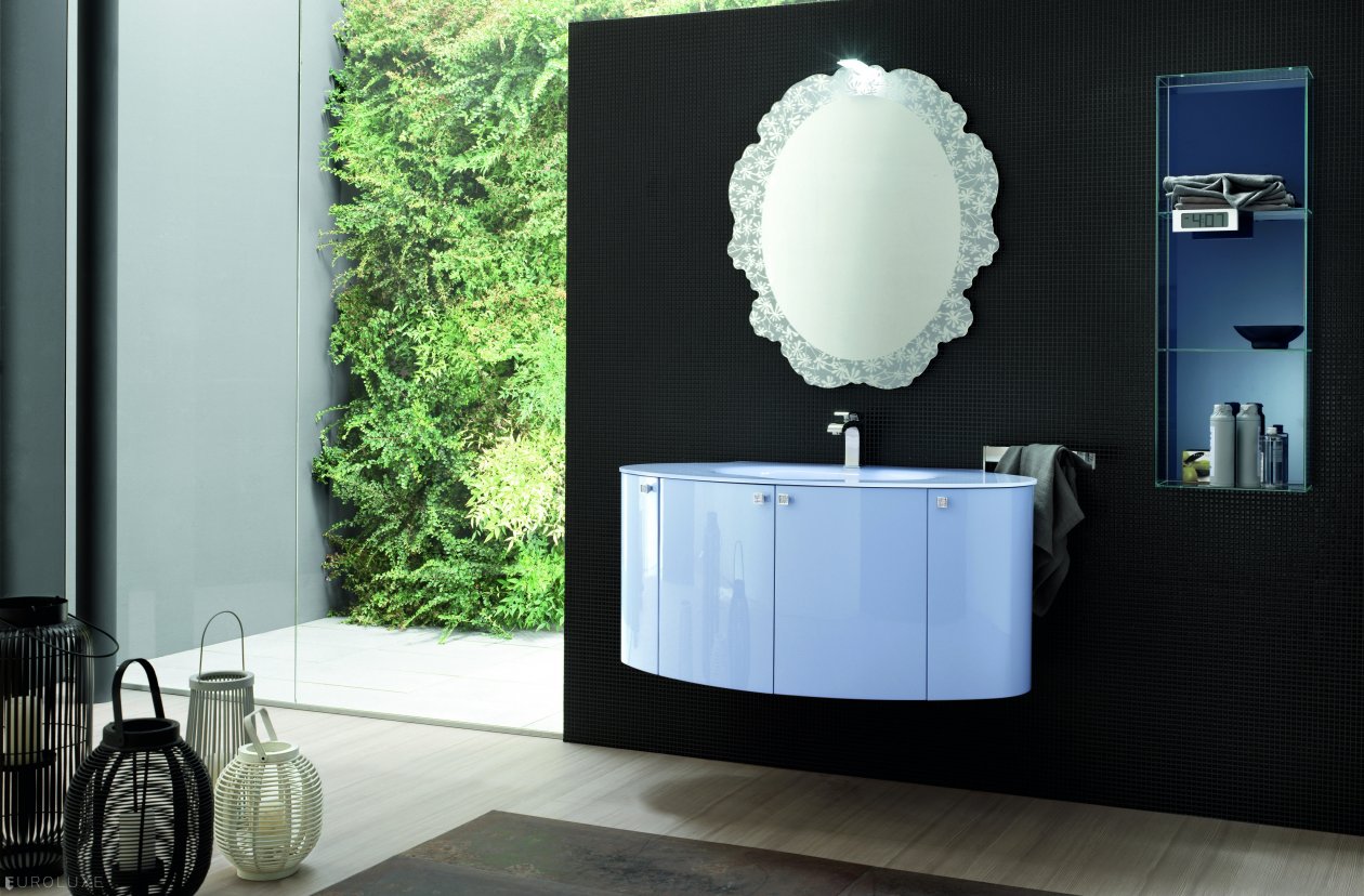 Cammeo - cabinets, Cammeo bathroom, urbam bath, Italian bathroom, bathroom interior design, modern home, bathroom mirror, bathroom table