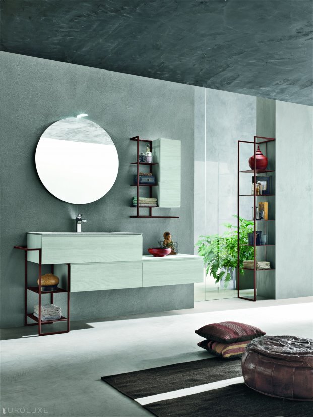 Petra - bathroom tile, bathroom cabinets, , bathroom accessories, Italian bath, bathroom mirrors, Petra by Artesi Bathroom, bathroom decor, bathroom armoire, bathroom bench