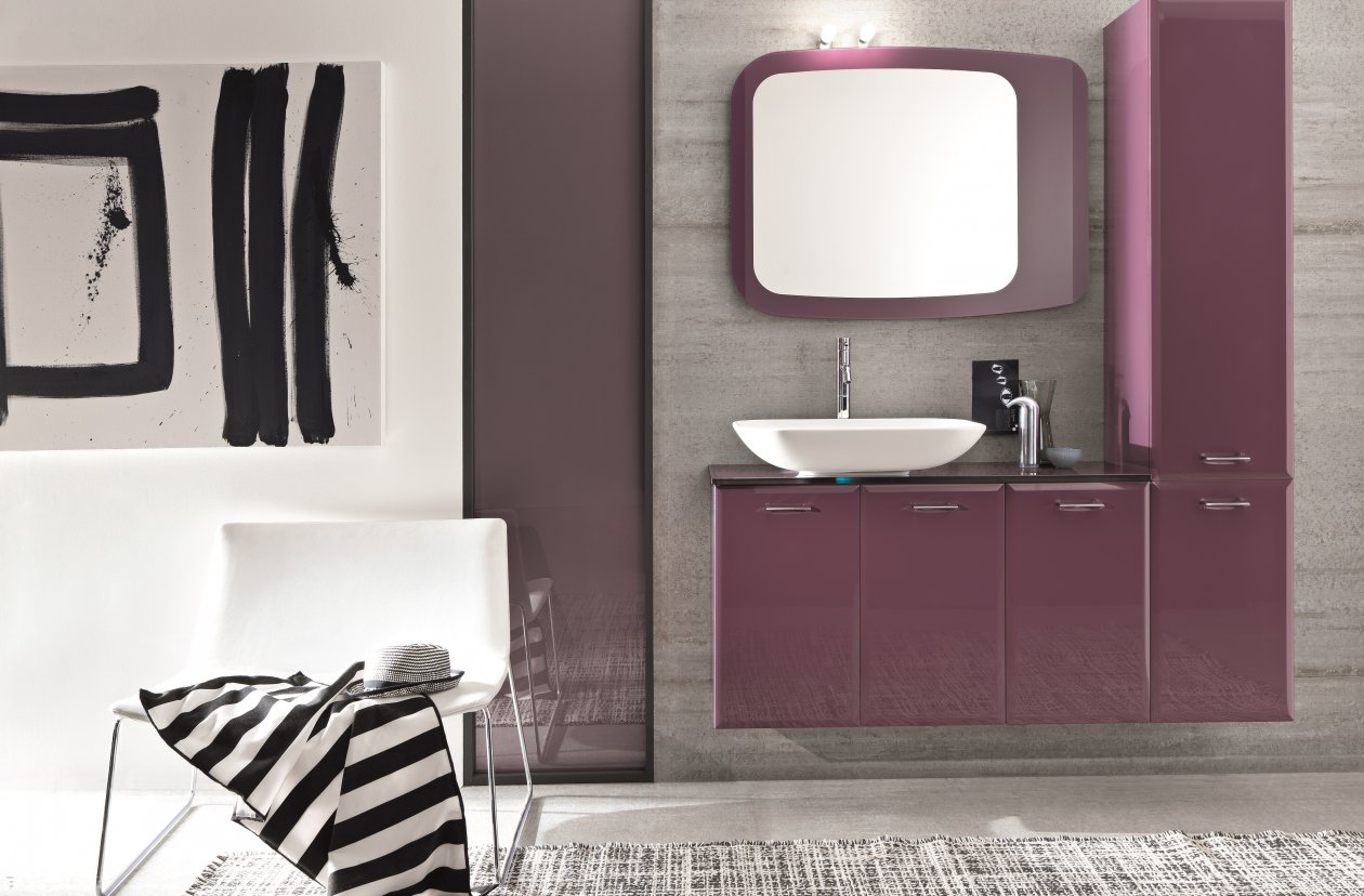 Ambra - vanities, shower, clean design, bath, modern bathroom, Ambra, cabinets, bathroom furniture, bathroom, bathrooms Chicago, Italian bath