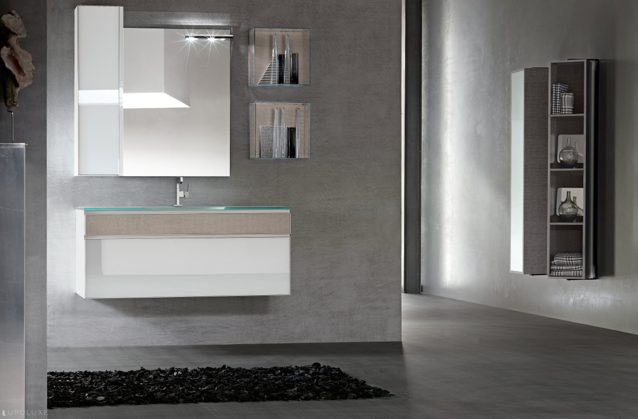 Onyx - Chicago bath, bathroom furniture, clean design, bathroom mirror, Onyx bathroom, Italian furniture, modern bathroom