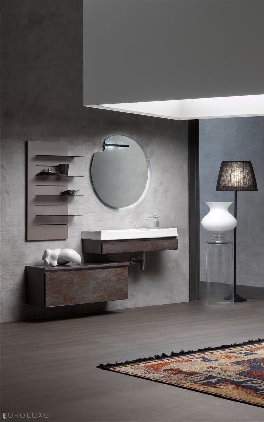 Onyx - clean design, bathroom furniture, Italian furniture, modern bathroom, Chicago bath, bathroom mirror, Onyx bathroom