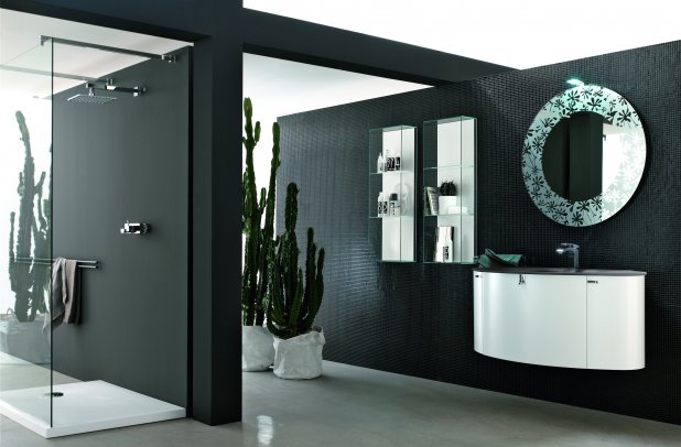 Cammeo by Artesi - bathroom table, Cammeo bathroom, bathroom mirror, urbam bath, cabinets, modern home, bathroom interior design, Italian bathroom