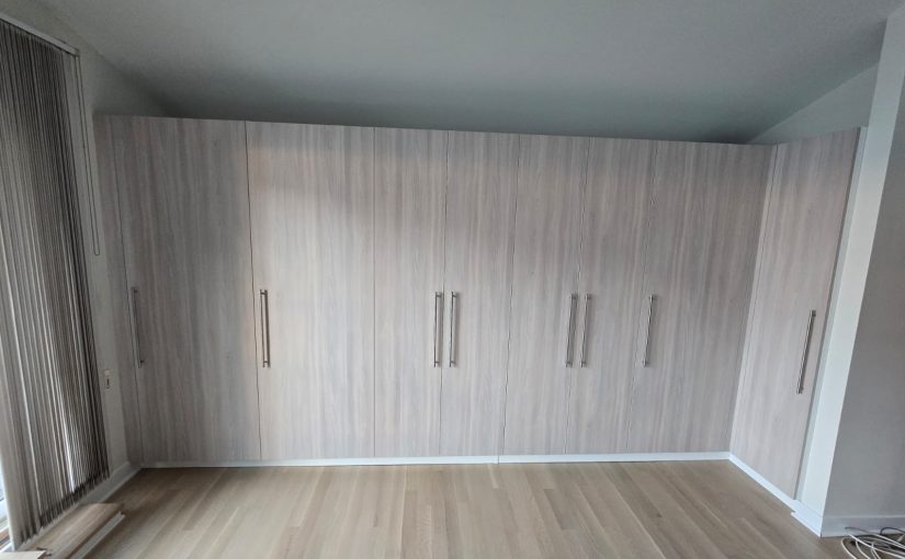 Custom Italian Wardrobe Installation Complete! 