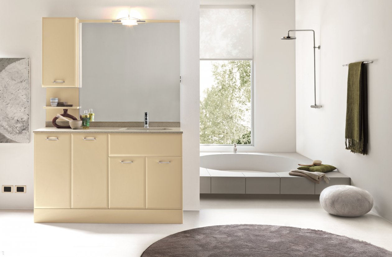 Ambra - Italian bath, bathroom, cabinets, Ambra, clean design, bath, vanities, bathroom furniture, shower, modern bathroom, bathrooms Chicago