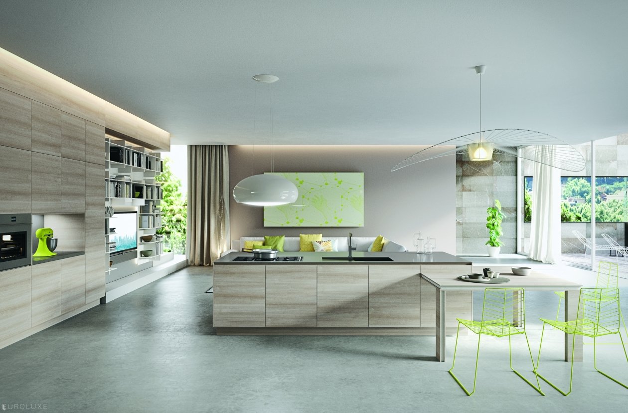 AK 06 - Italian design, minimalist kitchen, AK 06, urban dining, kitchens Chicago, modern furniture, cabinets, cuisine, modern kitchen interior