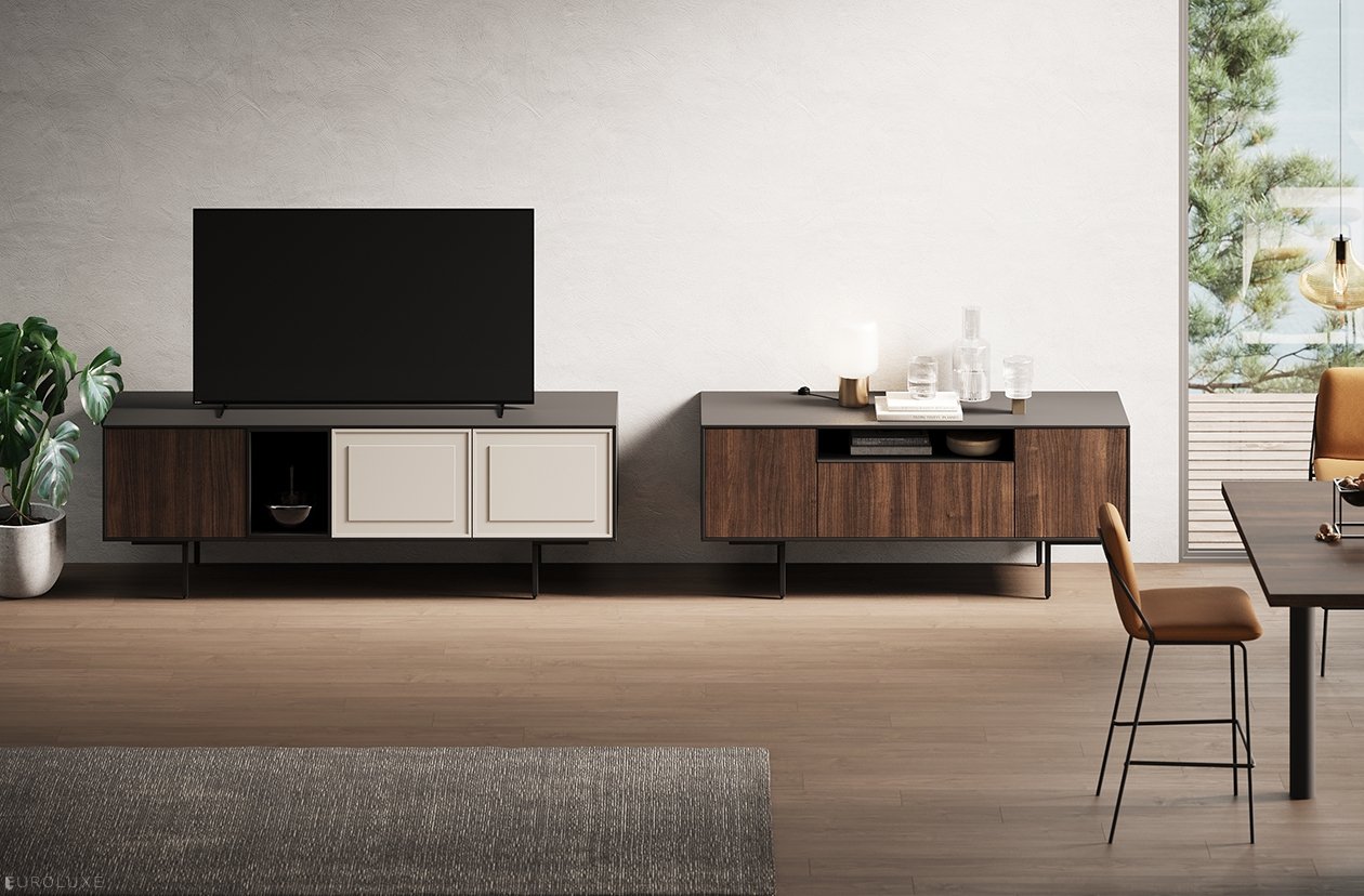 Tes - Miton Chicago, kitchen Chicago, modern kitchen, european kitchen, black kitchen, minimalistic kitchen, kitchen cabinets, dining furniture, modern design, italian, custom kitchen cabinets, Miton cabinets chicago, urban interior, contemporary kitchen, Tes by Miton, wooden kitchen