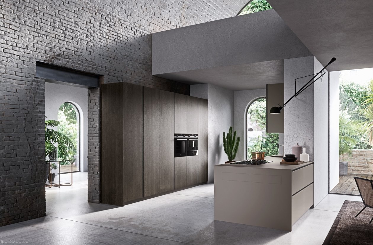 Moka - Moka, european kitchen, Pedini, modern kitchen, minimalistic kitchen, chicago kitchen cabinets, italian kitchen, modern european kitchen