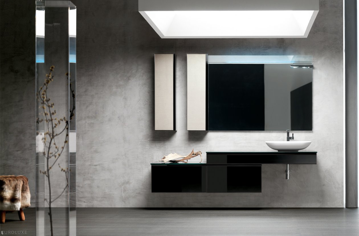 Onyx - bathroom mirror, Chicago bath, modern bathroom, clean design, bathroom furniture, Italian furniture, Onyx bathroom