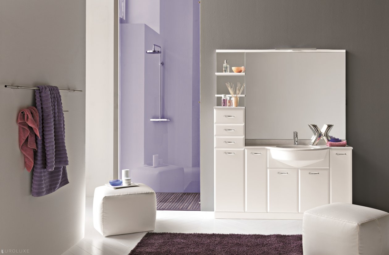Ambra - clean design, modern bathroom, bathroom, shower, bath, Ambra, bathrooms Chicago, bathroom furniture, cabinets, vanities, Italian bath