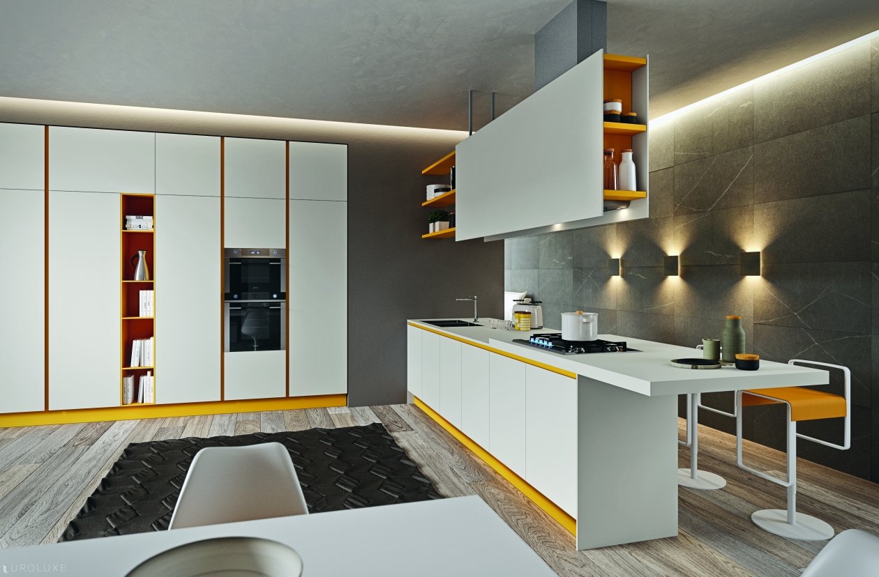 AK 06 - cuisine, Italian design, cabinets, kitchens Chicago, urban dining, modern kitchen interior, modern furniture, minimalist kitchen, AK 06