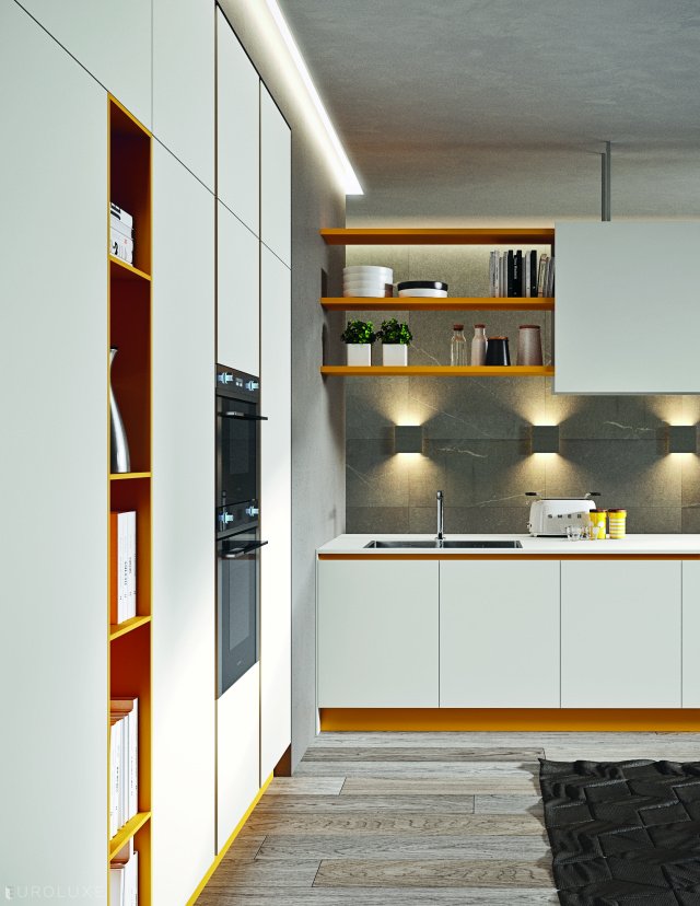 AK 06 - Italian design, cabinets, modern kitchen interior, modern furniture, cuisine, minimalist kitchen, kitchens Chicago, urban dining, AK 06