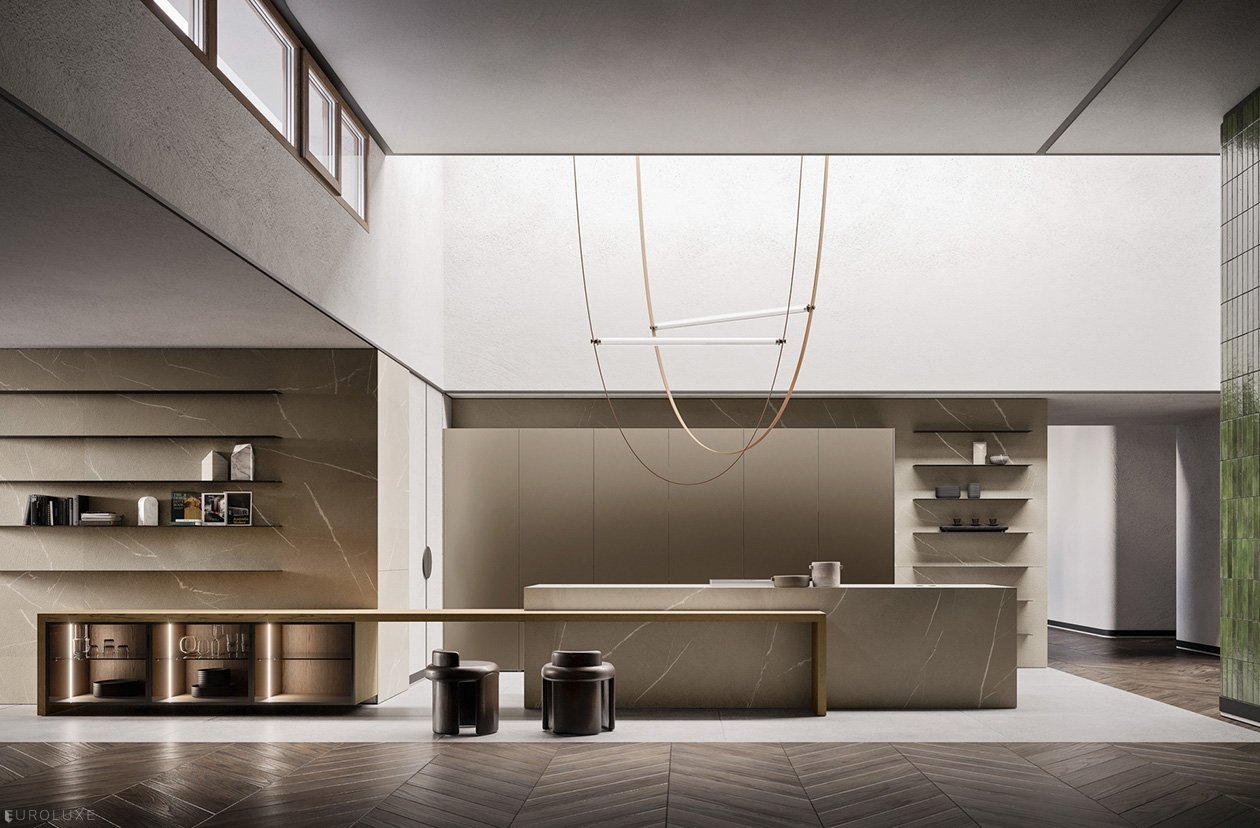 Materika - european kitchen, pedini cabinets chicago, minimalistic kitchen, modern kitchen, kitchen cabinets, urban interior, Materika by Pedini, modern design, custom kitchen cabinets, dining furniture, contemporary kitchen, italian, kitchen Chicago