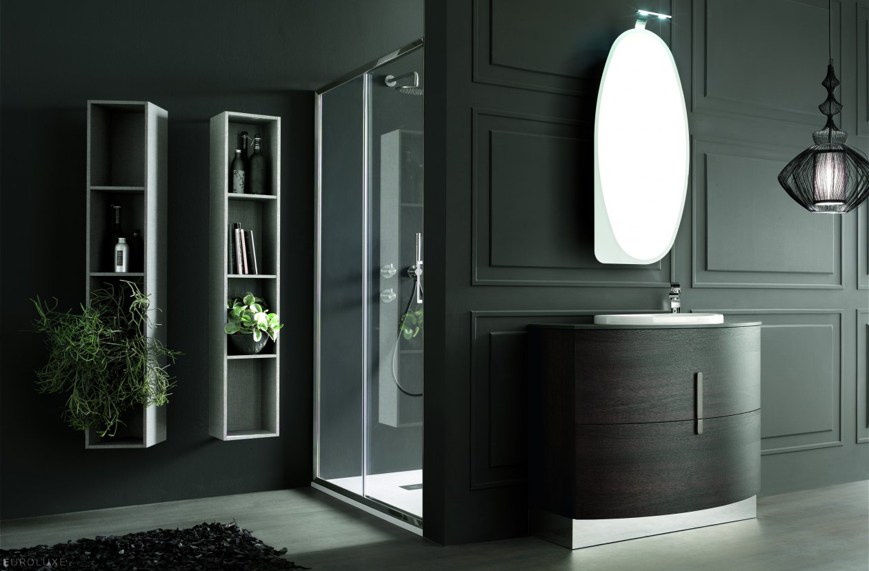Topazio - Italian furniture, cabinets, Topazio, white bathroom, bathroom furniture, bathroom interior, modern bath