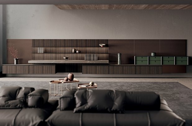 Scava by Binova - Scava by Binova, italian, Binova cabinets chicago, modern kitchen, custom kitchen cabinets, kitchen Chicago, wooden kitchen, dining furniture, kitchen cabinets, urban interior, contemporary kitchen, modern design, black kitchen, minimalistic kitchen, european kitchen