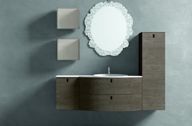 Topazio by Artesi - white bathroom, modern bath, bathroom furniture, cabinets, Topazio, Italian furniture, bathroom interior