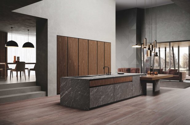 Avola by Binova - Avola by Binova, wooden kitchen, kitchen cabinets, modern design, italian, european kitchen, Binova cabinets chicago, black kitchen, custom kitchen cabinets, minimalistic kitchen, contemporary kitchen, dining furniture, kitchen Chicago, modern kitchen, urban interior