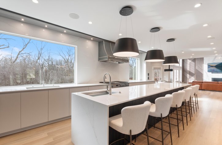 Chicago | White Kitchen by Arrital - modern kitchen, european kitchen cabinets, italian kitchen, modern kitchen cabinets in chicago, white kitchen design, white kitchen