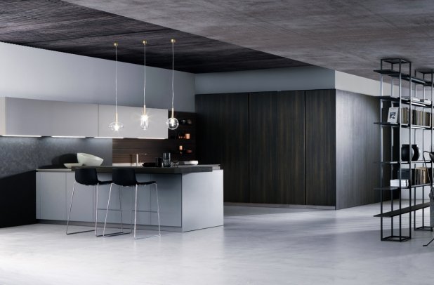 Moka by Pedini - Moka, modern kitchen, european kitchen, chicago kitchen cabinets, minimalistic kitchen, Pedini, italian kitchen, modern european kitchen