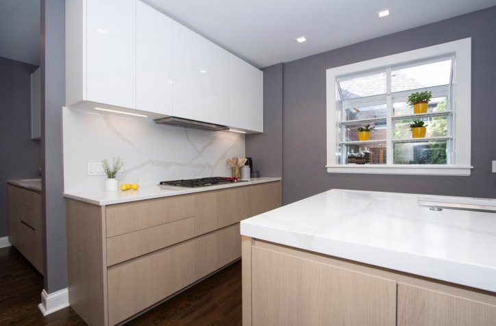 Evanston | Lake Street Single Family Home by Arrital - Vintage home modern kitchen, contemporary kitchen in vintage house