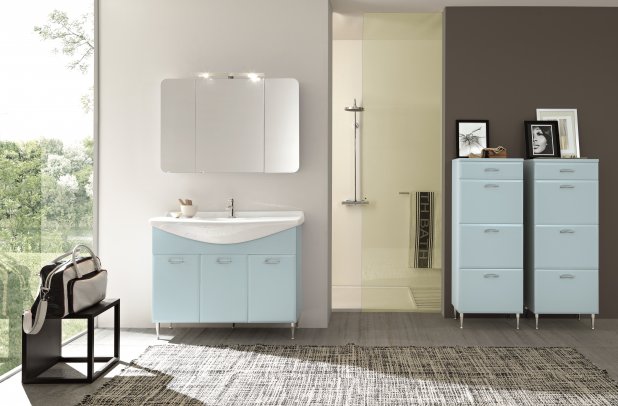 Ambra by Artesi - shower, cabinets, vanities, bathroom, bath, Ambra, clean design, bathroom furniture, bathrooms Chicago, modern bathroom, Italian bath