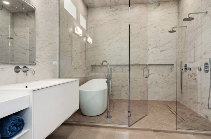  Chicago | West Town Single Family Home by Arrital - Kitchen - Arrital AK_Project Laminates 
Bathroom - Stocco Model Profilo