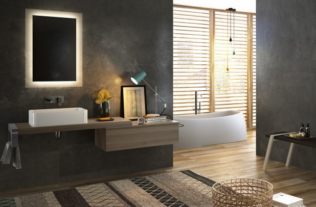 Moon by GB Group - bathroom bidet, bathroom tile, , bathroom doors, bathroom bench, bathroom cabinets, bathroom armoire, Moon, bathroom vanities, bathroom ensembles, bathroom decor, bathroom chandeliers, bathroom accessories, bathroom mirrors