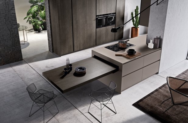 Moka by Pedini - minimalistic kitchen, Pedini, modern european kitchen, modern kitchen, italian kitchen, Moka, chicago kitchen cabinets, european kitchen