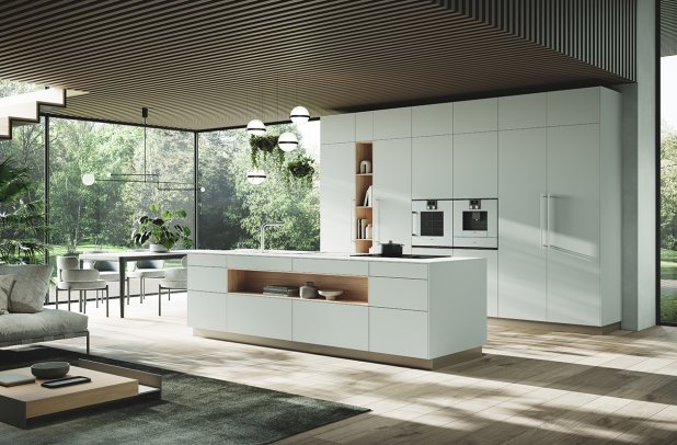 Menta Nordic White and Light Oak by Miton - 