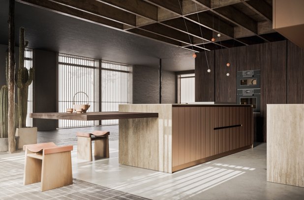 Materika by Pedini - modern kitchen, contemporary kitchen, kitchen Chicago, minimalistic kitchen, kitchen cabinets, pedini cabinets chicago, urban interior, custom kitchen cabinets, modern design, european kitchen, Materika by Pedini, dining furniture, italian