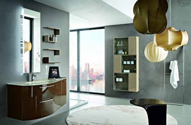 Play by Cerasa - bathroom bench, , bathroom tile, modern interior, bathroom armoire, bathroom d????cor, Play bathroom, contemporary bathroom, bathroom accessories, bathroom mirrors, Italian bathroom