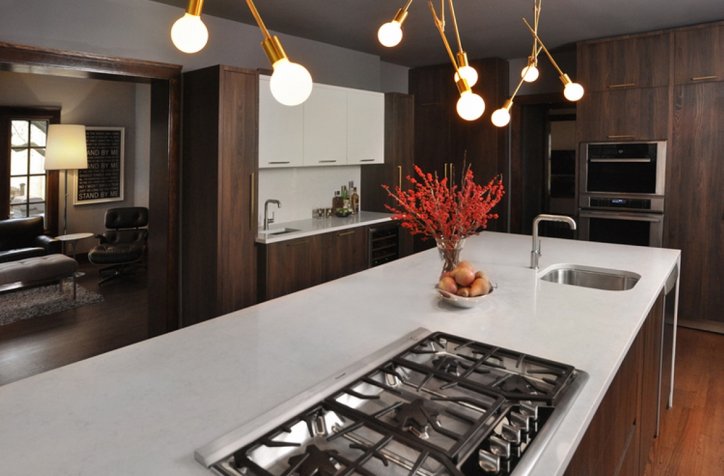 Oak Park | Linden Avenue Kitchen & Bar by Arrital - modern kitchen, , custom interior, Oak Park Kitchen, Italian kitchen, custom design chicago, custom cabinets