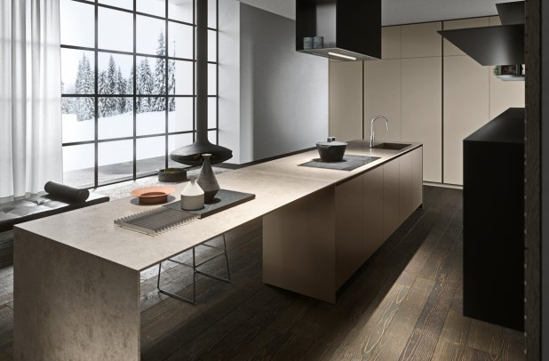 Moka by Pedini - Moka, modern kitchen, minimalistic kitchen, italian kitchen, Pedini, modern european kitchen, european kitchen, chicago kitchen cabinets