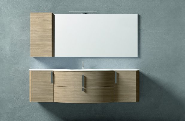 Topazio by Artesi - white bathroom, modern bath, Topazio, Italian furniture, cabinets, bathroom furniture, bathroom interior
