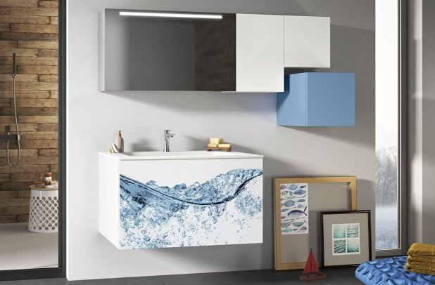 Moon by GB Group - bathroom armoire, bathroom chandeliers, , bathroom decor, bathroom bidet, bathroom accessories, Moon, bathroom bench, bathroom vanities, bathroom cabinets, bathroom doors, bathroom tile, bathroom ensembles, bathroom mirrors