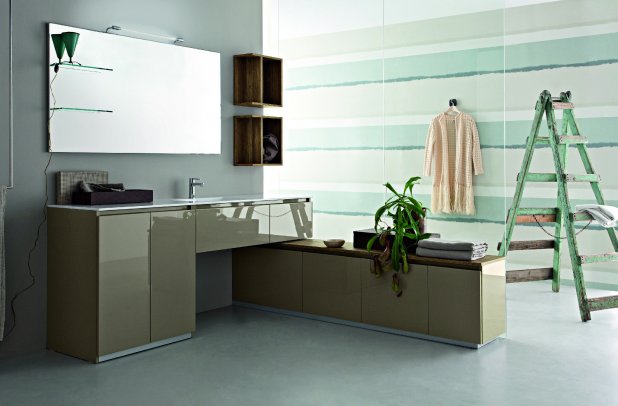 Joy by Cerasa - bathroom tile, modern bath, Joy bathroom, bathroom mirrors, Italian furniture, bathroom accessories, bathroom cabinets, bathroom d????cor, Chacago interior, 