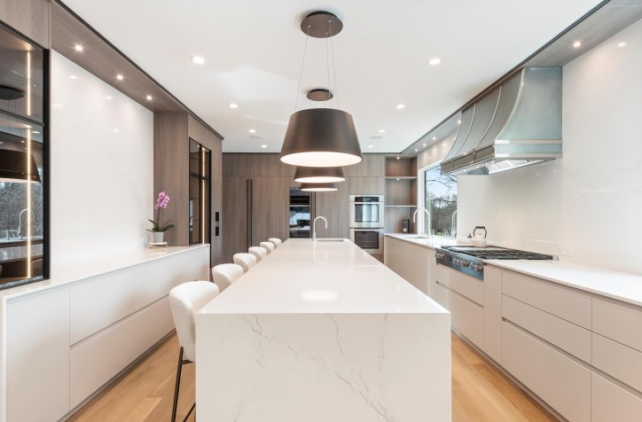 Chicago | White Kitchen by Arrital - modern kitchen, white kitchen, modern kitchen cabinets in chicago, italian kitchen, white kitchen design, european kitchen cabinets