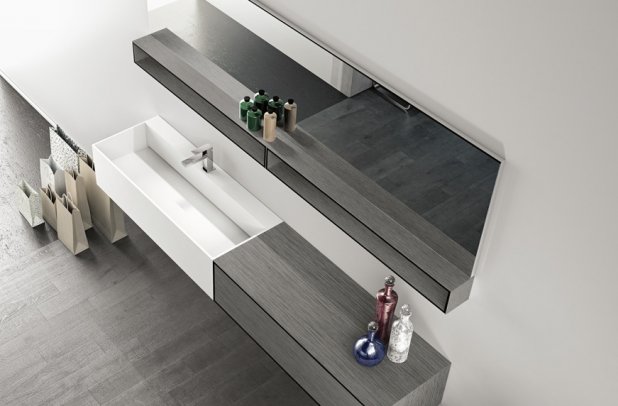 Cubik by GB Group - bathroom decor, bathroom cabinets, , bathroom vanities, bathroom mirrors, bathroom armoire, Cubik, bathroom tile, bathroom accessories