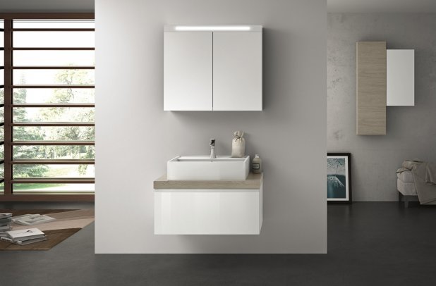 Moon by GB Group - , bathroom armoire, Moon, bathroom decor, bathroom bench, bathroom chandeliers, bathroom mirrors, bathroom accessories, bathroom doors, bathroom cabinets, bathroom ensembles, bathroom bidet, bathroom tile, bathroom vanities