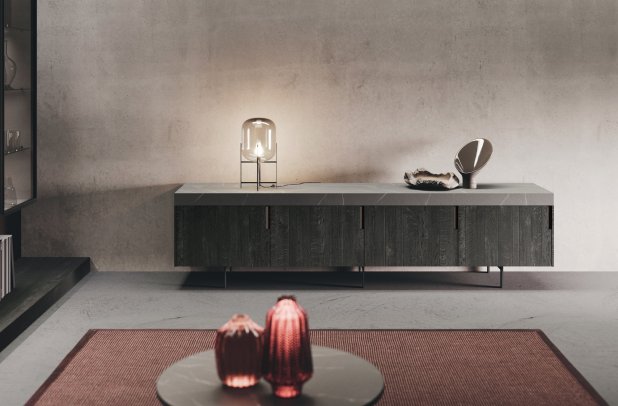 Bluna by Binova - italian, minimalistic kitchen, urban interior, Bluna by Binova, wooden kitchen, Binova cabinets chicago, modern design, custom kitchen cabinets, kitchen cabinets, european kitchen, kitchen Chicago, modern kitchen, dining furniture, contemporary kitchen, black kitchen