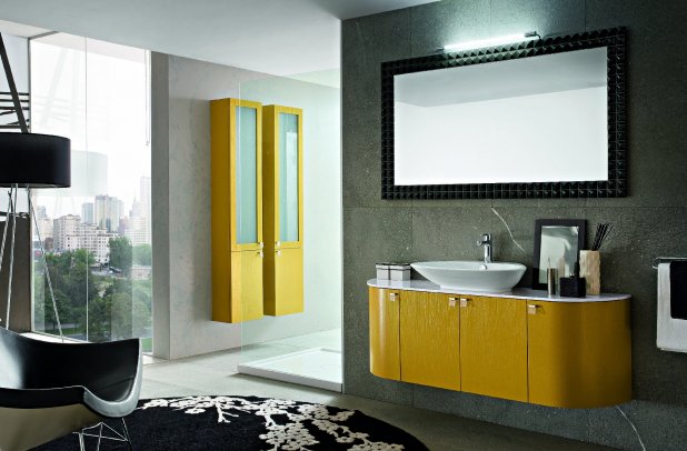 Play by Cerasa - bathroom bench, bathroom d????cor, bathroom mirrors, contemporary bathroom, Italian bathroom, bathroom tile, , modern interior, Play bathroom, bathroom accessories, bathroom armoire