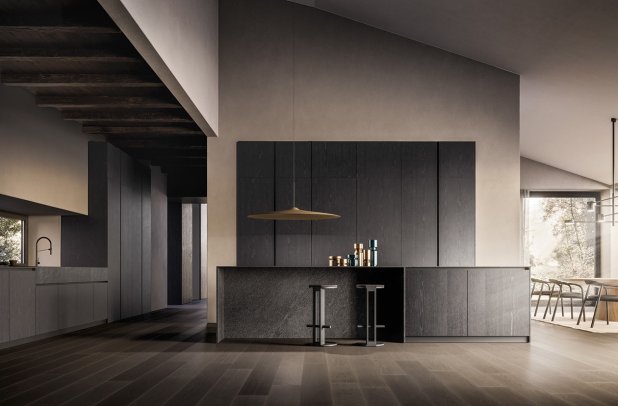 Materika by Pedini - kitchen Chicago, custom kitchen cabinets, modern design, modern kitchen, pedini cabinets chicago, urban interior, contemporary kitchen, minimalistic kitchen, european kitchen, Materika by Pedini, italian, kitchen cabinets, dining furniture