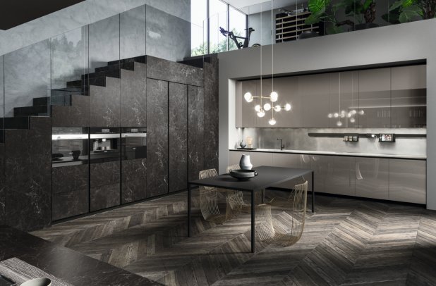 AK 04 by Arrital - ak project, urban interior, arrital cabinets chicago, cabinets, modern design, dining furniture, italian, arrital, contemporary kitchen, kitchen Chicago