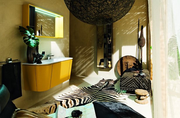 Suede by Cerasa - , shower, deep bath, urban interior, bathroom chandeliers, Chicago furniture, bathroom doors, modern bathroom, Suede bathroom, bathroom ensembles, bathroom bidet