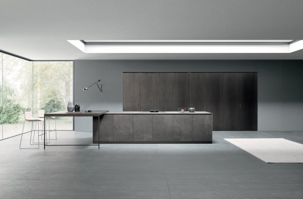 Moka by Pedini - Moka, modern european kitchen, minimalistic kitchen, modern kitchen, chicago kitchen cabinets, Pedini, european kitchen, italian kitchen
