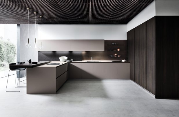 Moka by Pedini - Moka, minimalistic kitchen, Pedini, chicago kitchen cabinets, italian kitchen, european kitchen, modern kitchen, modern european kitchen