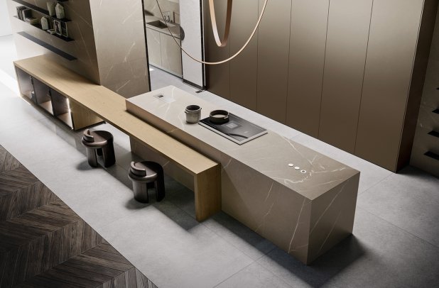 Materika by Pedini - modern kitchen, kitchen Chicago, custom kitchen cabinets, pedini cabinets chicago, Materika by Pedini, modern design, kitchen cabinets, contemporary kitchen, dining furniture, european kitchen, urban interior, minimalistic kitchen, italian