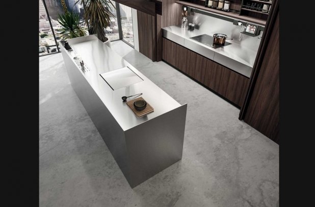 Nautila by Arrital - modern kitchen, contemporary kitchen, Nautila arrital, black kitchen, italian, arrital cabinets chicago, kitchen Chicago, minimalistic kitchen, wooden kitchen, european kitchen, modern design, kitchen cabinets, urban interior, dining furniture, custom kitchen cabinets