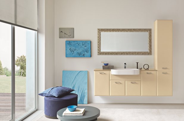 Ambra by Artesi - Italian bath, Ambra, bathroom, bathroom furniture, shower, clean design, cabinets, modern bathroom, bathrooms Chicago, vanities, bath