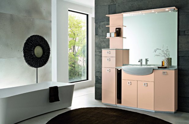 Play by Cerasa - bathroom armoire, bathroom d????cor, contemporary bathroom, modern interior, bathroom tile, Italian bathroom, Play bathroom, bathroom mirrors, , bathroom accessories, bathroom bench