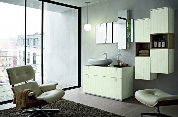 Play by Cerasa - bathroom tile, bathroom accessories, bathroom armoire, , contemporary bathroom, bathroom d????cor, bathroom mirrors, Play bathroom, modern interior, Italian bathroom, bathroom bench